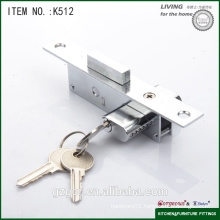 wholesale cheap hardware security interior furniture lock with computer Key/normal key/cross key for wooden door